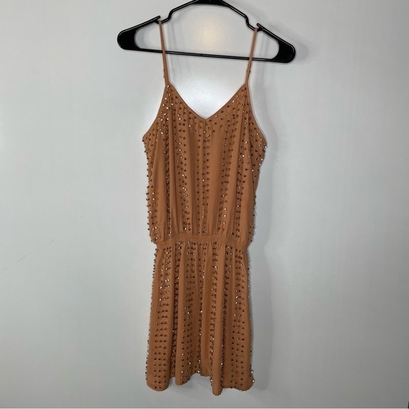 Guess Sleeveless Deco Beaded Mini Dress NWT Xsmall - Picture 3 of 8